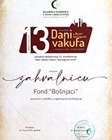 IZ u BiH - Vakufska direkcija Sarajevo
