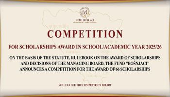 https://fondbosnjaci.co.ba/Competition for the award of scholarships for the school/academic year 2025/26