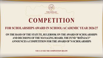 https://fondbosnjaci.co.ba/Competition for the award of scholarships for the school/academic year 2026/27