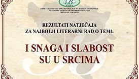 https://fondbosnjaci.co.ba/Rezultati natječaja za najbolji literarni rad o temi ''I snaga i slabost su u srcima''