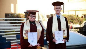 GRADUATION CEREMONY WAS HELD AT THE FIRST BOSNIAN GYMNASIUM IN SARAJEVO